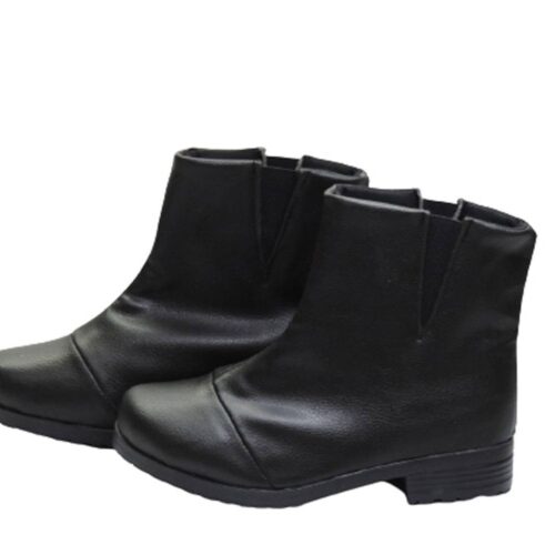 bota vegana preto elastico 1362
